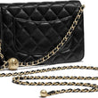 Chanel Wallet On Chain – WOC Classic Caviar Gold-Toned Metal Black