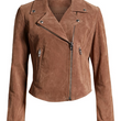 Next Level Suede Leather Moto Jacket