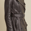 Belted Leather Jacket