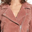 Suede Moto Jacket