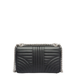 Prada Diagramme Medium Leather Bag Black