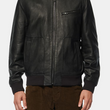 Lambskin Leather Bomber Jacket