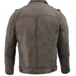 Anthracite Lambskin Leather Jacket