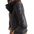 LEATHER JACKET BLACK