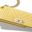 Chanel Boy Medium Handbag Beige