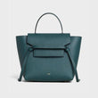 Celine Micro Belt Bag In Grained Calfskin Amazone