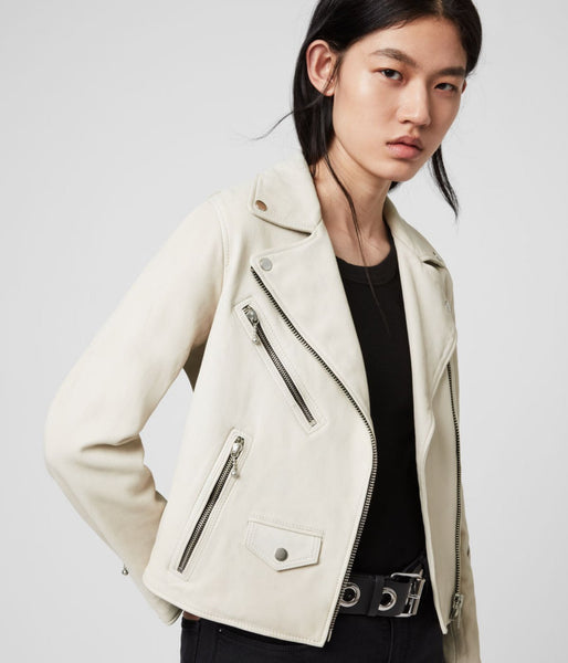 Riley Leather Biker Jacket