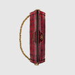 Gucci Ophidia Small Snakeskin Shoulder Bag Hibiscus Red