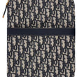 Dior Travel Kit In Blue Oblique Canvas
