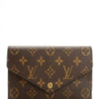 LV Jeanne Wallet Monogram Rose Ballerine Pink