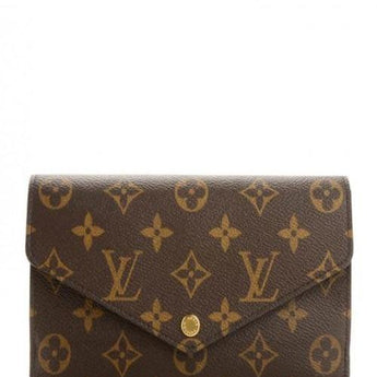 LV Jeanne Wallet Monogram Rose Ballerine Pink