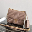 Prada Diagramme Medium Leather Bag Magnolia