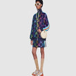 Gucci GG Marmont Mini Round Shoulder Bag White