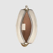 Gucci GG Marmont Mini Round Shoulder Bag White
