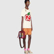 Gucci Ophidia GG Flora Small Shoulder Bag Red