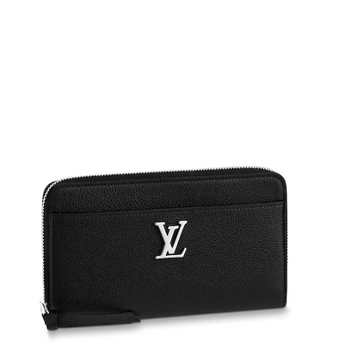 LV Lockme Zippy Wallet Noir