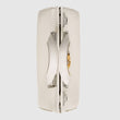 Gucci Zumi Grainy Leather Small Top Handle Bag White
