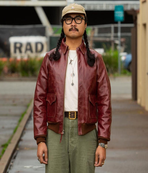 Leather Jacket men