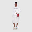 Gucci GG Matelassé Marmont Backpack Bag Hibiscus Red