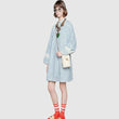 Gucci GG Marmont Mini Bucket Bag White