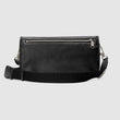 Gucci Medium Soft Leather Messenger Bag Black