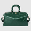 Gucci Soft Leather Backpack Dark Green