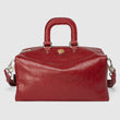 Gucci Soft Leather Backpack Red