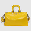 Gucci Soft Leather Backpack Yellow