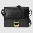 Gucci Small Leather Shoulder Bag Black