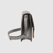 Gucci Small Leather Shoulder Bag Dusty Grey