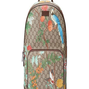 Gucci Tian GG Supreme Backpack Ebony/Beige