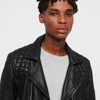 CONROY LEATHER BIKER JACKET