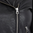 Washed Leather Moto Jacket