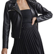 LEATHER BIKER JACKET