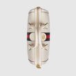 Gucci Ophidia Medium Top Handle Bag White