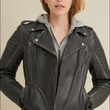Leather Moto Cycle Jacket