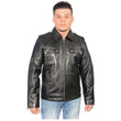 Black Lambskin Leather Jacket