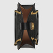 Gucci Padlock Signature Medium Soft Leather Shoulder Bag Black