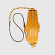Gucci Ophidia GG Flora Mini Round Shoulder Bag Yellow