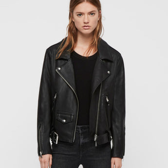 BIKER LEATHER JACKET