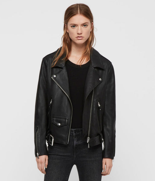 BIKER LEATHER JACKET