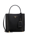 Prada Panier Small Saffiano Bag Black/Red