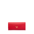 Prada Leather Wallet Red