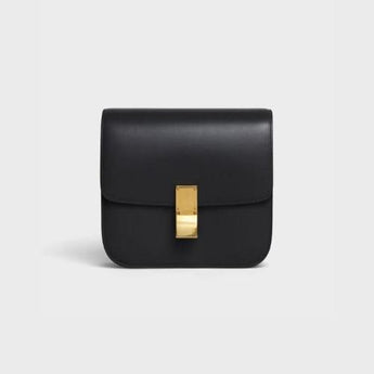 Celine Medium Classic Bag In Box Calfskin Black