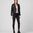 Leather Slim Fit Jacket