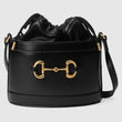 Gucci 1955 Horsebit Bucket Bag Black