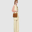 Gucci Sylvie 1969 Small Top Handle Bag Brown