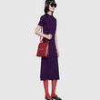 Gucci 1955 Horsebit Small Top Handle Bag Red