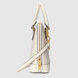 Gucci 1955 Horsebit small top handle bag White