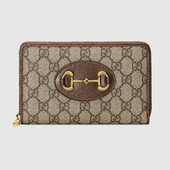 Gucci 1955 Horsebit Zip Around  Wallet